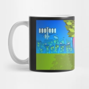 Guitarist Skunk In The Park Mug